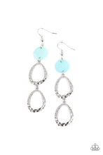 Load image into Gallery viewer, paparazzi-accessories-surfside-shimmer-blue-earrings
