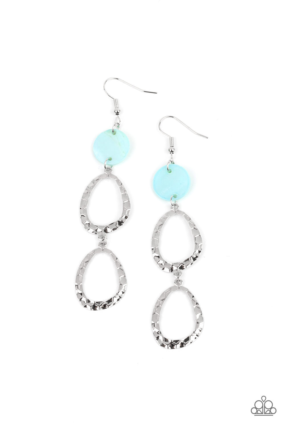 paparazzi-accessories-surfside-shimmer-blue-earrings