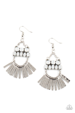 paparazzi-accessories-a-flare-for-fierceness-white-earrings