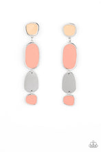Load image into Gallery viewer, paparazzi-accessories-all-out-allure-orange-post earrings

