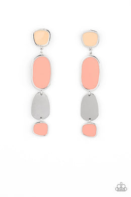 paparazzi-accessories-all-out-allure-orange-post earrings