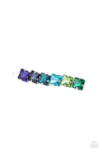 Load image into Gallery viewer, Prismatically Pinned - Multi Hair Clip - Paparazzi Jewelry
