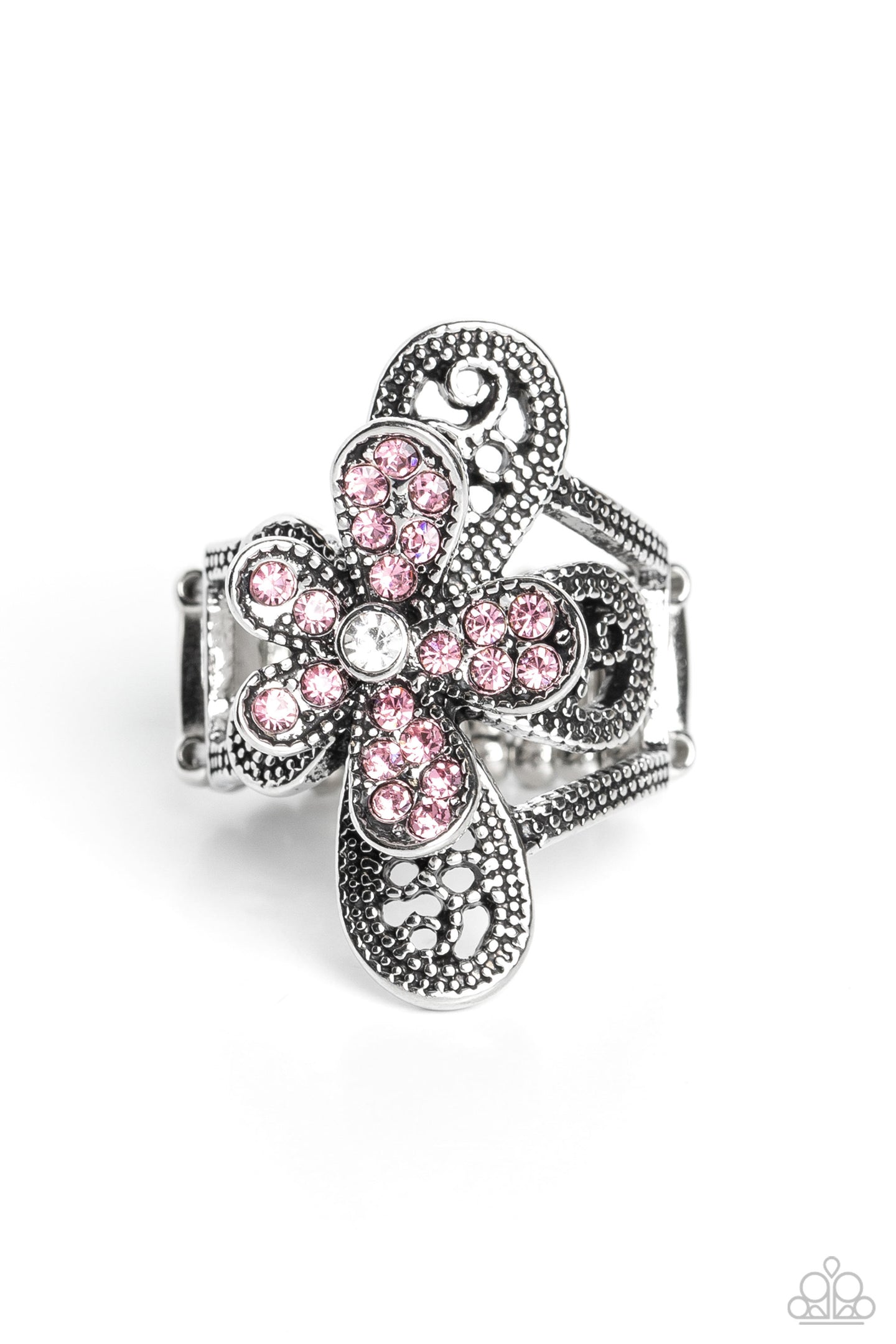 paparazzi-accessories-garden-escapade-pink-ring