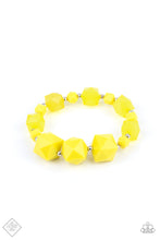 Load image into Gallery viewer, paparazzi-accessories-trendsetting-tourist-yellow-bracelet
