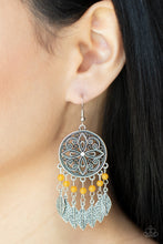 Load image into Gallery viewer, Free-Spirited Fashionista - Orange Earrings - Paparazzi Jewelry
