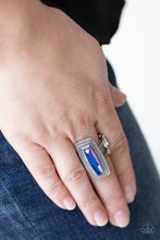 Load image into Gallery viewer, Luminary Luster - Blue Ring - Paparazzi Jewelry
