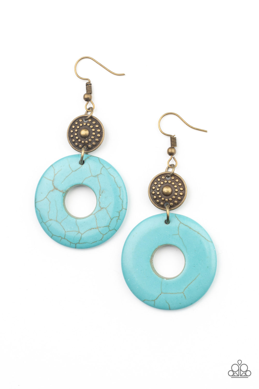 paparazzi-accessories-earthy-epicenter-brass-earrings