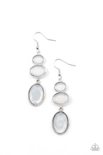 Load image into Gallery viewer, paparazzi-accessories-tiers-of-tranquility-white-earrings

