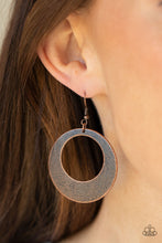 Load image into Gallery viewer, Outer Plains - Copper Earrings - Paparazzi Jewelry

