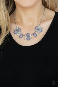 Galaxy Gallery - Silver Necklace - Paparazzi Jewelry