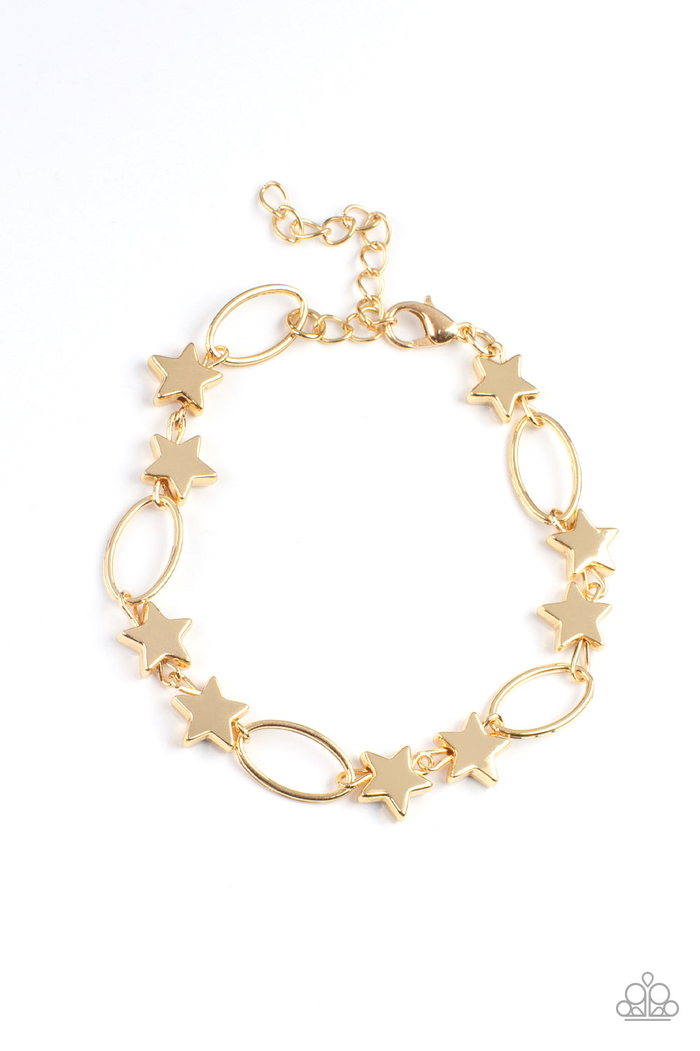 paparazzi-accessories-stars-and-sparks-gold-bracelet