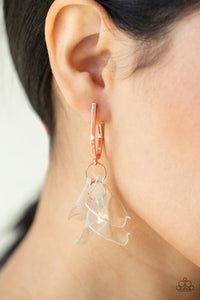 Jaw-Droppingly Jelly - Copper Earrings - Paparazzi Jewelry