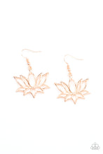 Load image into Gallery viewer, paparazzi-accessories-lotus-ponds-rose-gold
