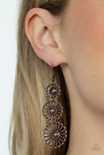 Load image into Gallery viewer, Gazebo Garden - Copper Earrings - Paparazzi Jewelry
