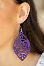 Load image into Gallery viewer, Coral Garden - Purple Earrings - Paparazzi Jewelry
