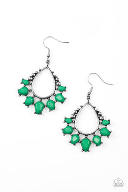paparazzi-accessories-flamboyant-ferocity-green-earrings
