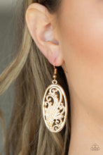 Load image into Gallery viewer, High Tide Terrace - Gold Earrings - Paparazzi Jewelry
