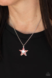 American Anthem - Red Necklace - Paparazzi Jewelry