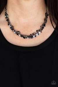 Starry Anthem - Black Necklace - Paparazzi Jewelry