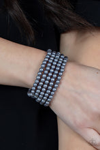Load image into Gallery viewer, A Pearly Affair - Silver Bracelet - Paparazzi Jewelry
