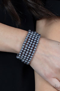 A Pearly Affair - Silver Bracelet - Paparazzi Jewelry