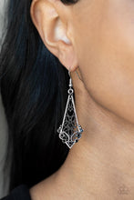 Load image into Gallery viewer, Casablanca Charisma - Black Earrings - Paparazzi Jewelry
