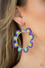 Load image into Gallery viewer, Groovy Gardens - Yellow Earrings - Paparazzi Jewelry
