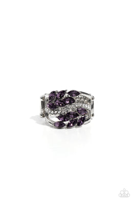 paparazzi-accessories-luminously-leafy-purple-ring