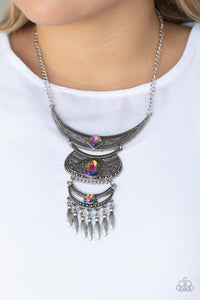 Lunar Enchantment - Multi Necklace - Paparazzi Jewelry