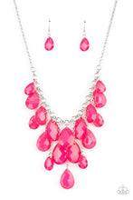 Load image into Gallery viewer, paparazzi-accessories-front-row-flamboyance-pink-necklace
