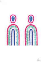 Load image into Gallery viewer, paparazzi-accessories-rainbow-remedy-multi-post earrings
