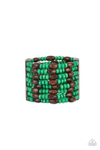 Load image into Gallery viewer, paparazzi-accessories-tropical-nirvana-green-bracelet
