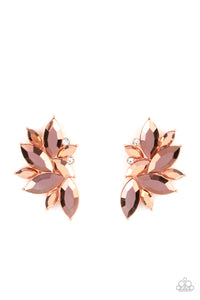 paparazzi-accessories-instant-iridescence-copper-post earrings
