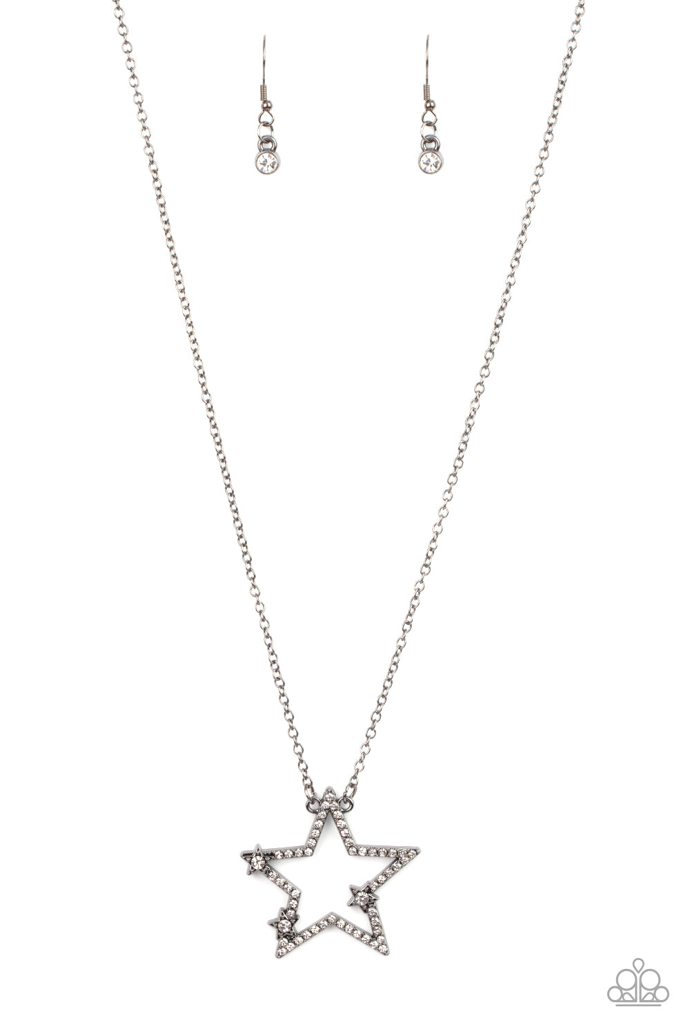 paparazzi-accessories-i-pledge-allegiance-to-the-sparkle-black-necklace