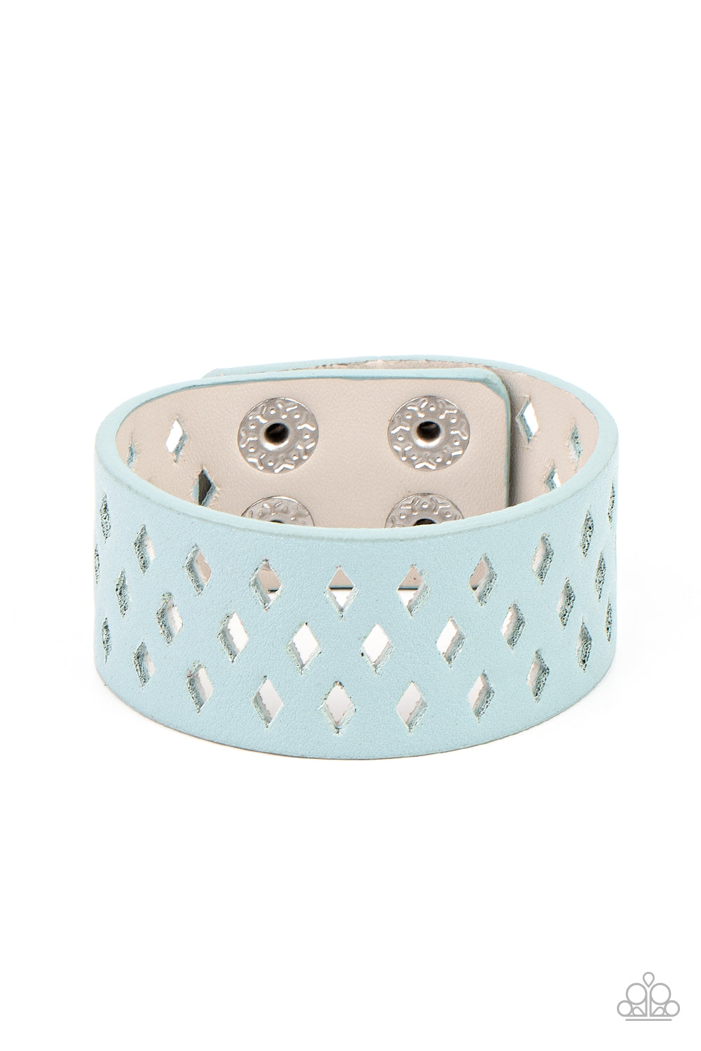 paparazzi-accessories-glamp-champ-blue-bracelet