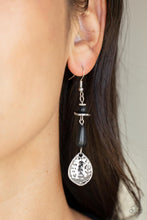 Load image into Gallery viewer, Artfully Artisan - Black Earrings - Paparazzi Jewelry

