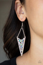 Load image into Gallery viewer, Sharp-Dressed Drama - Multi Earrings - Paparazzi Jewelry
