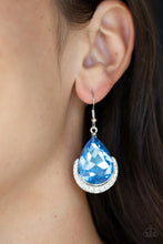 Load image into Gallery viewer, Mega Marvelous - Blue Earrings - Paparazzi Jewelry
