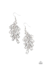 Load image into Gallery viewer, paparazzi-accessories-ice-garden-gala-white-earrings
