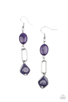 paparazzi-accessories-stone-apothecary-purple-earrings