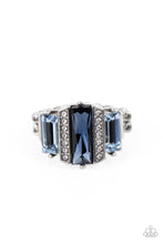 Load image into Gallery viewer, paparazzi-accessories-a-glitzy-verdict-blue-ring

