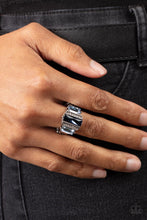 Load image into Gallery viewer, A GLITZY Verdict - Blue Ring - Paparazzi Jewelry
