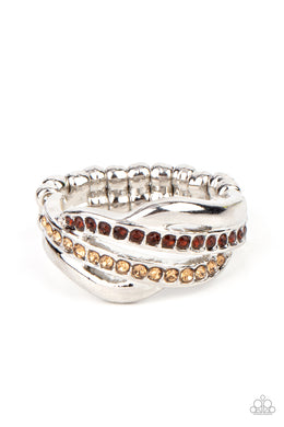 paparazzi-accessories-daintily-dreamy-brown-ring