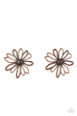 paparazzi-accessories-artisan-arbor-copper-post earrings