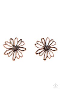 paparazzi-accessories-artisan-arbor-copper-post earrings