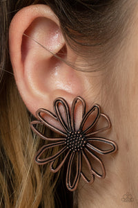 Artisan Arbor - Copper Post Earrings - Paparazzi Jewelry