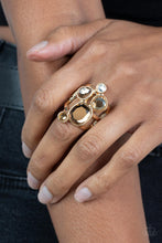 Load image into Gallery viewer, Demandingly Duchess - Brown Ring - Paparazzi Jewelry
