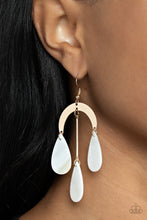 Load image into Gallery viewer, Atlantis Ambience - Gold Earrings - Paparazzi Jewelry
