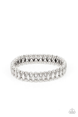 paparazzi-accessories-abstract-advisory-silver-bracelet