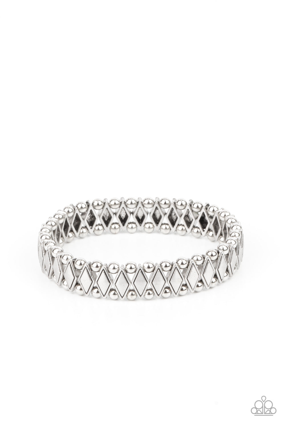 paparazzi-accessories-abstract-advisory-silver-bracelet